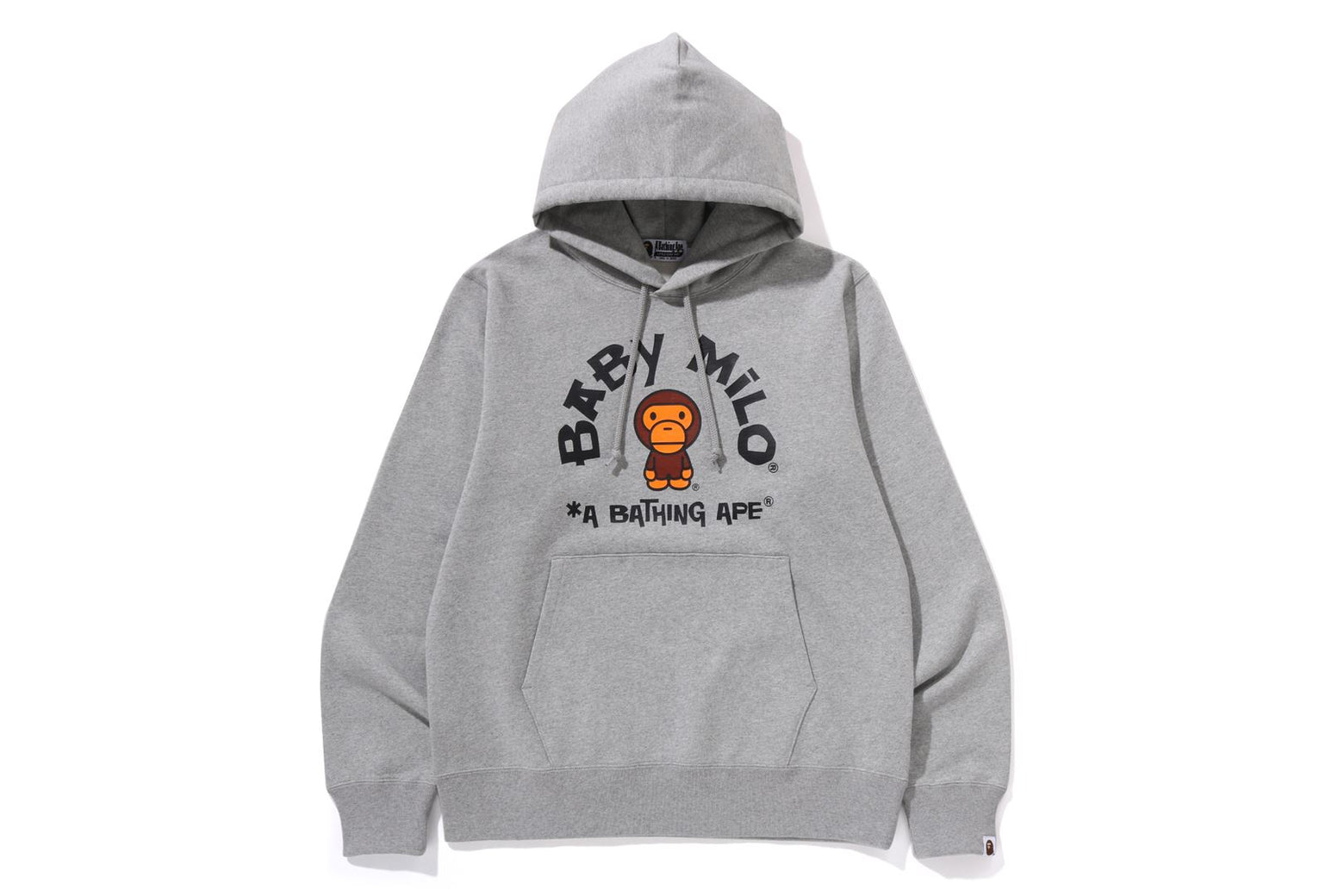 베이프 후드티 BABY MILO COLLEGE PULLOVER HOODIE 2K72-114-001 - 상세 이미지 3