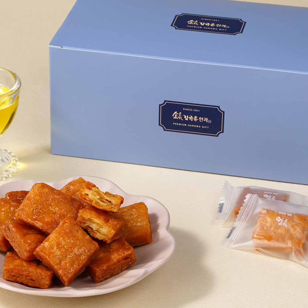 김규흔한과 페스츄리 명인 미니 꿀약과 450g - 상품 이미지