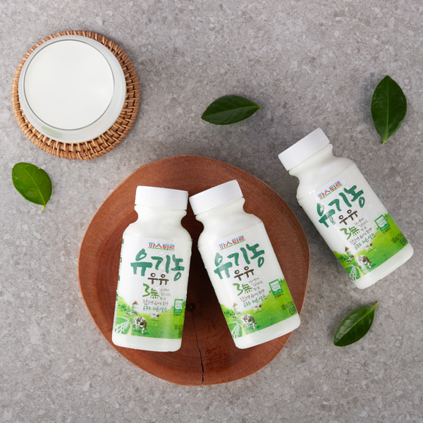 파스퇴르 유기농우유 180ml, 12개 이미지 2