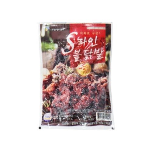 s라인 무뼈 불닭발 230g : 아빠는농부