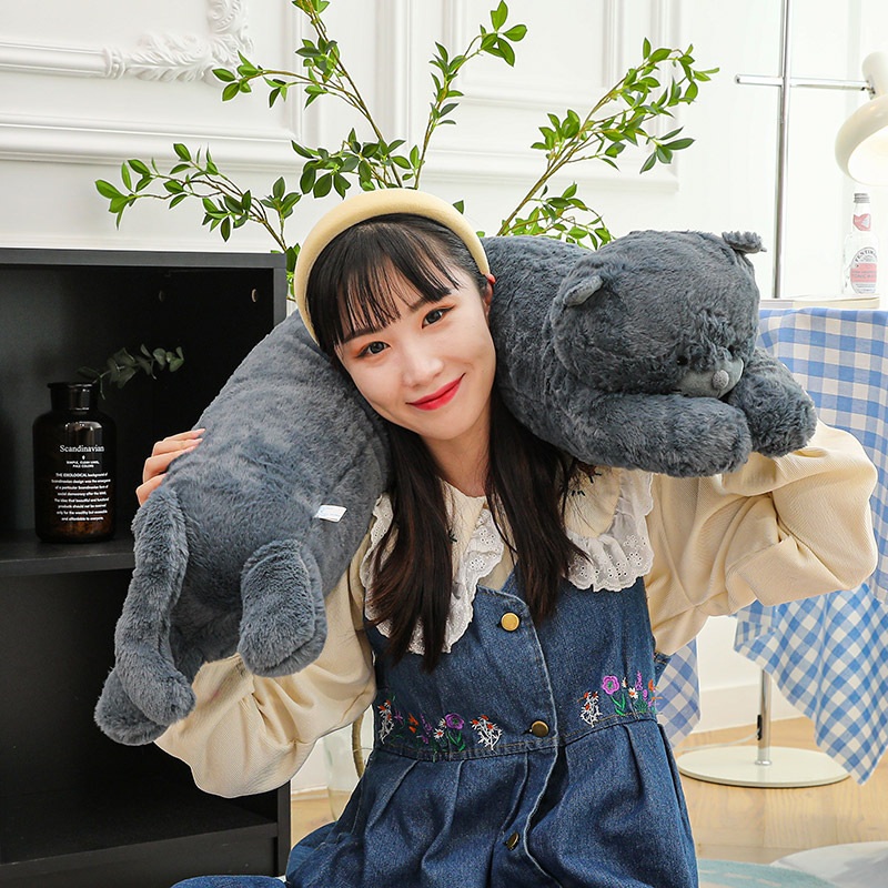 보들보들 고양이 인형 고양이 바디필로우 - 상세 이미지 2
