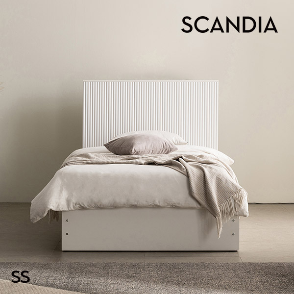 스칸디아 [본체LED제외]에센셜 템바보드 호텔 수납침대(SS-40T 하이엔드 독립 포켓스프링 매트리스) / SS침대