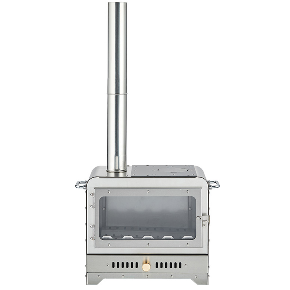 캠핑 화목난로 장작 펠릿 스토브 불멍 미니 화로 이중연소