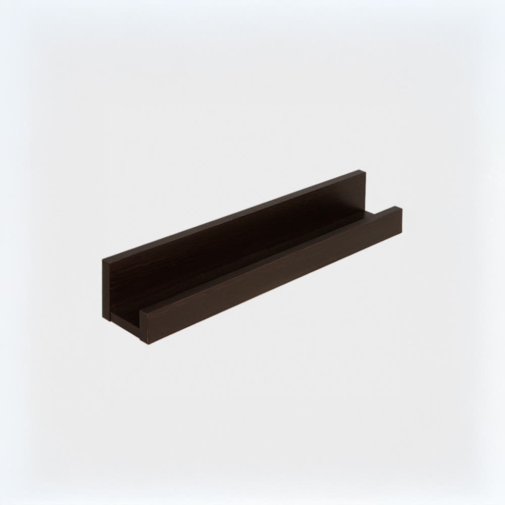 TUNEL 벽선반 55x9x9 550x90x90mm, 1단, 블랙브라운 5767.4001