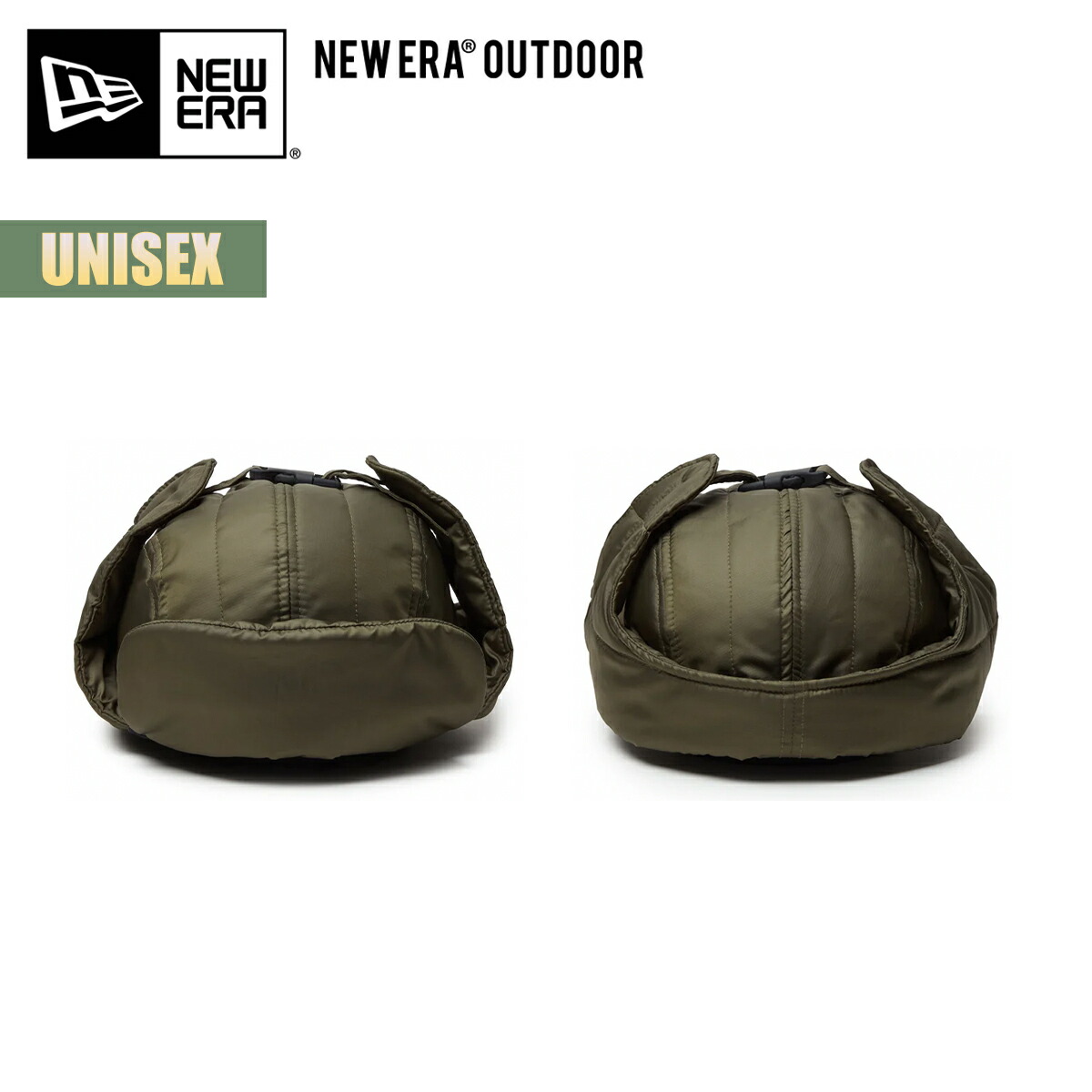 뉴에라 NEWERA 코듀라 스트레치 립스톤 모자 트루퍼햇 블랙 올리브 2컬러 - 상세 이미지 3