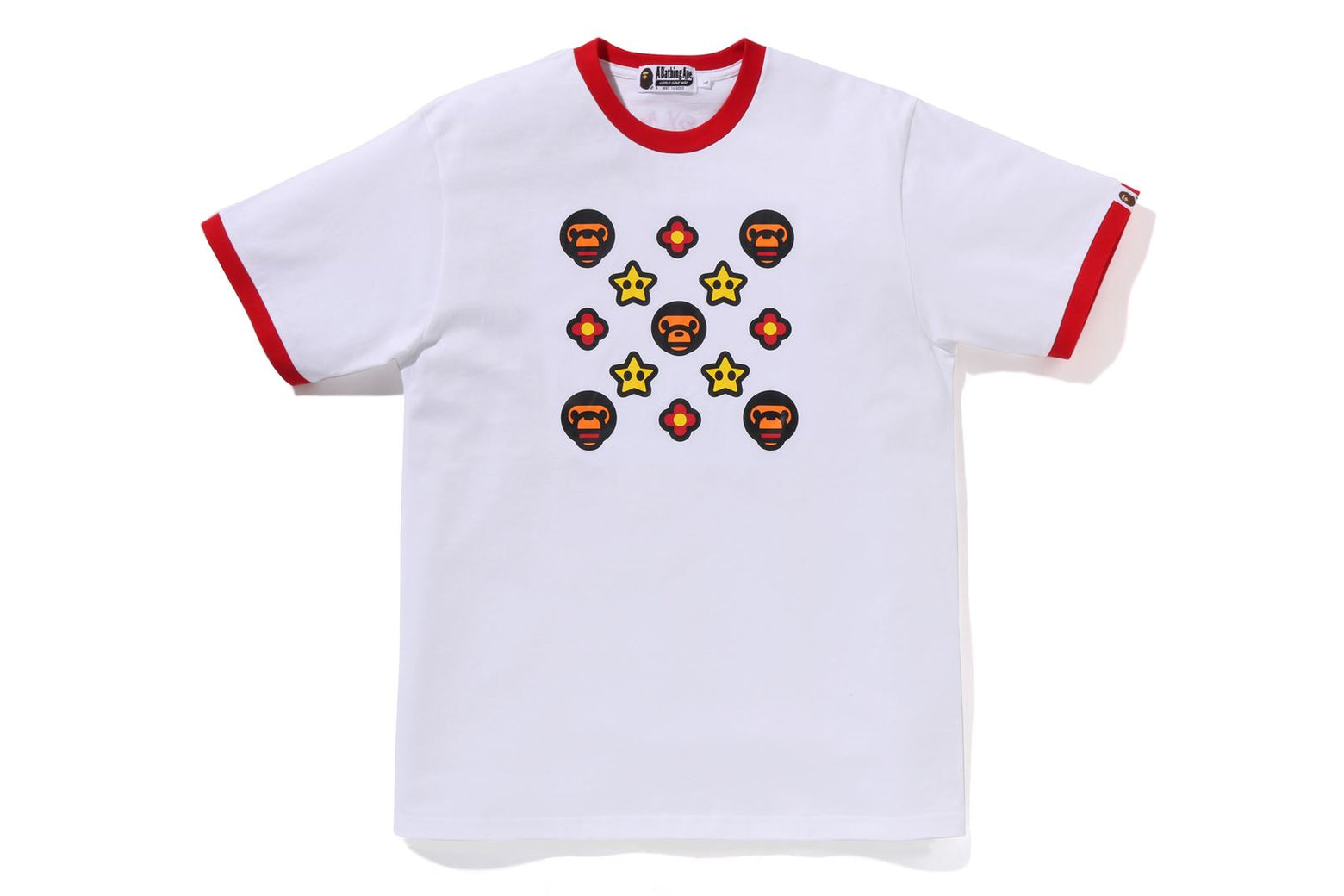 베이프 반팔티 BABY MILO RINGER TEE 2 2K72-109-002 - 상세 이미지 3