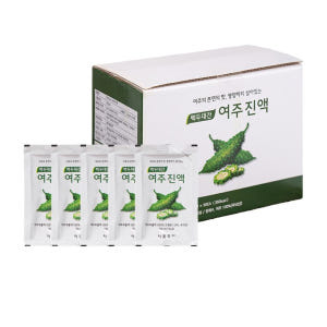 시골장터 여주 즙 50포 100ml 진액 백두대간 건강나라 국내산 국산 ... 맛있게 먹은 솔직 후기 - 상품 이미지 3