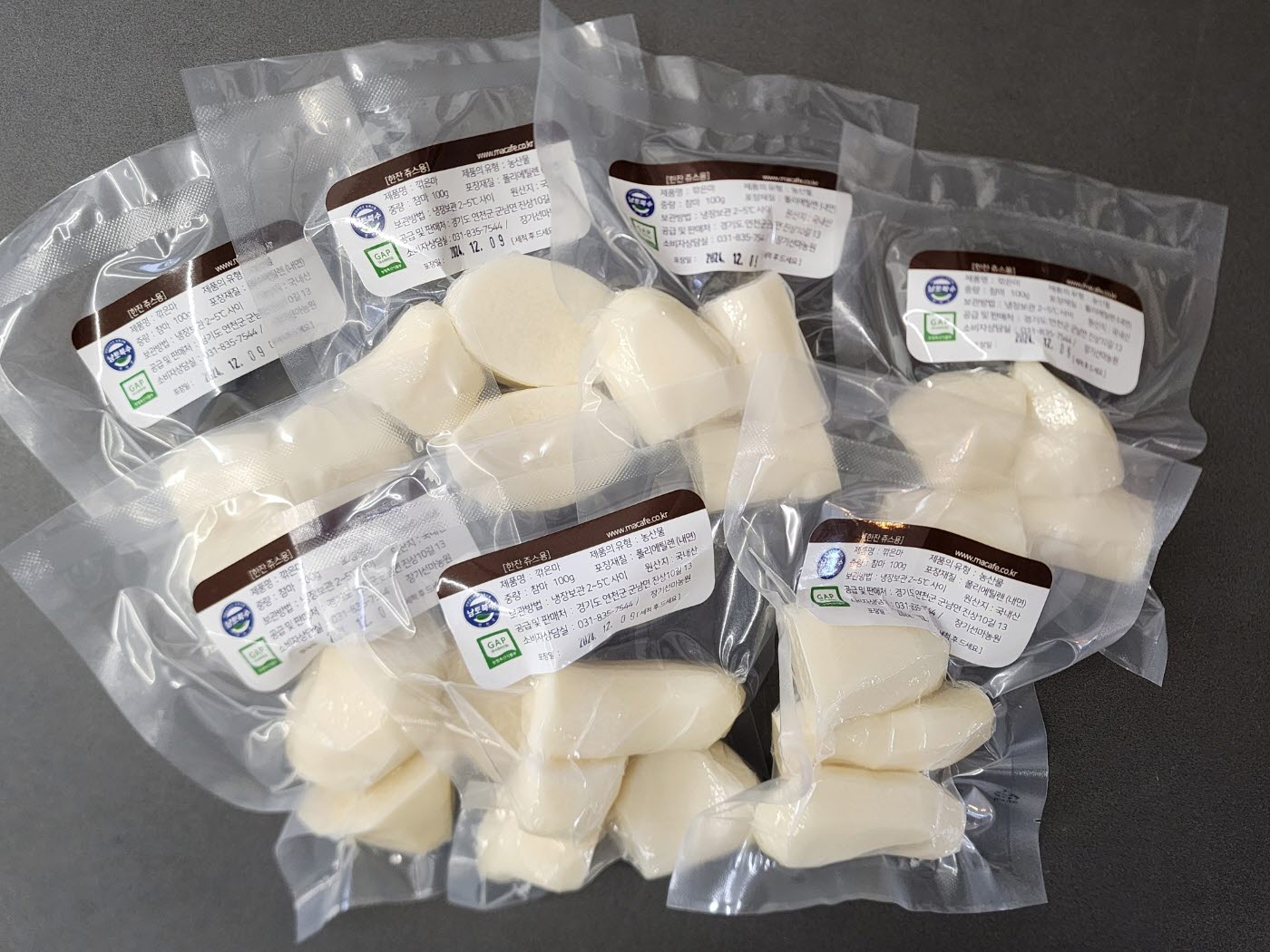 깐마 깎은마 참마 산마 100g 200g 500g 손질마 당일손질 - 메인 이미지