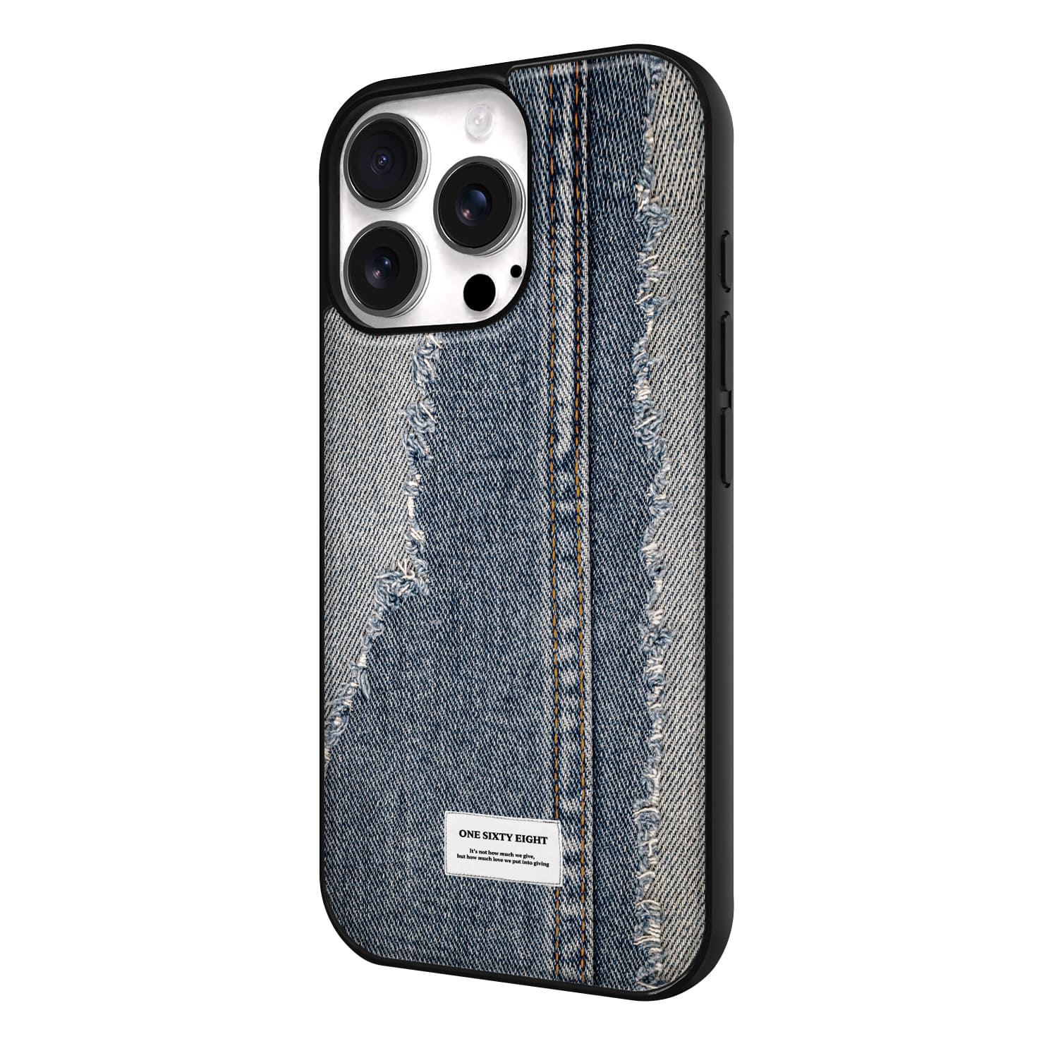 아이폰16 프로 케이스 맥세이프 자석 하드 스웨이드 스트릿 진 - 상세 이미지 4