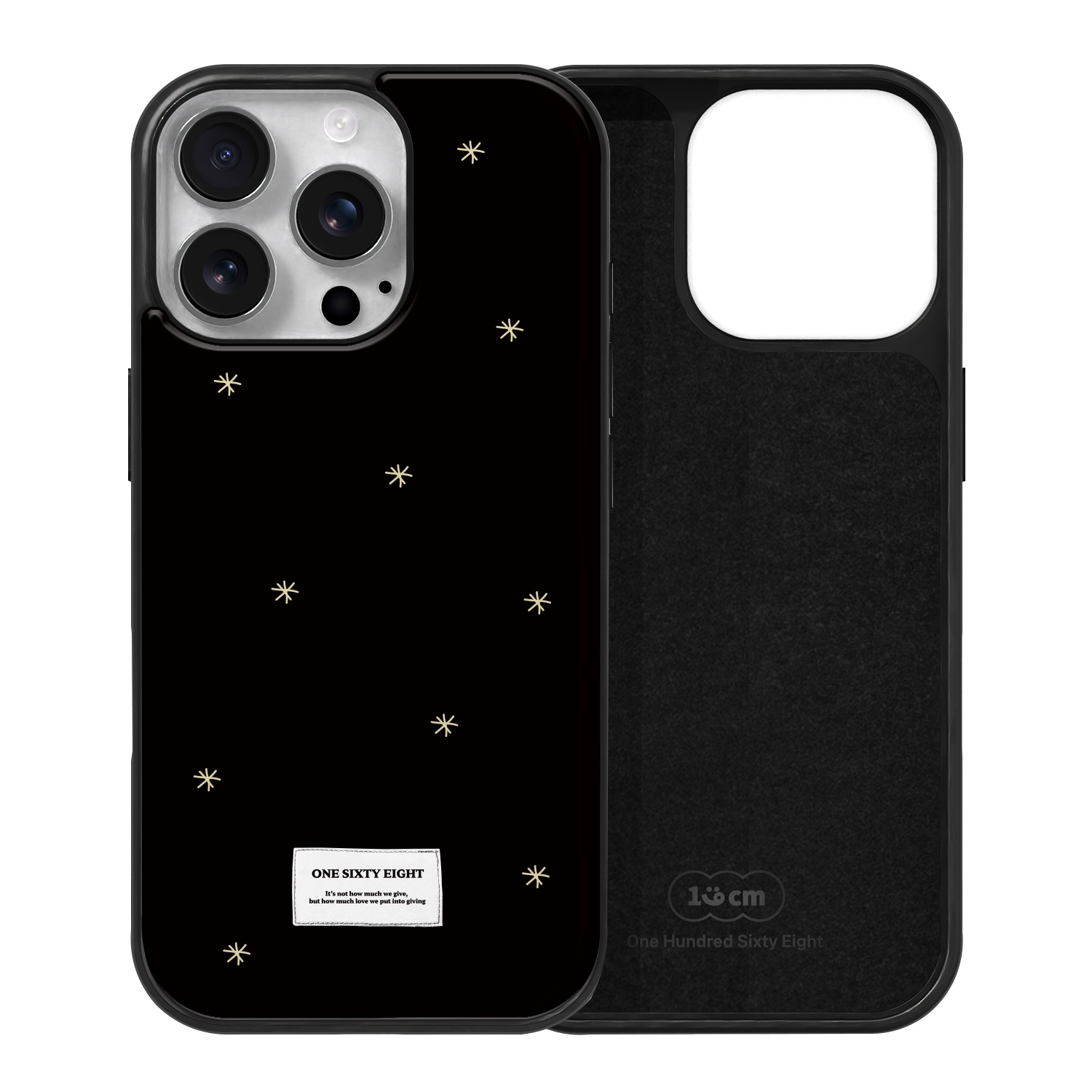 아이폰16 프로 맥세이프 케이스 하드 스웨이드 옐로우 트윙클 - 상세 이미지 2