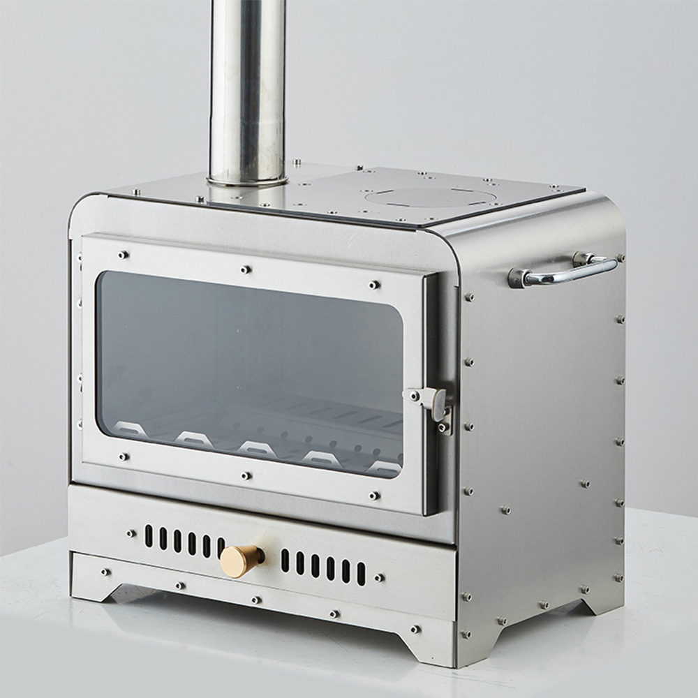 캠핑 화목난로 장작 펠릿 스토브 불멍 미니 화로 이중연소