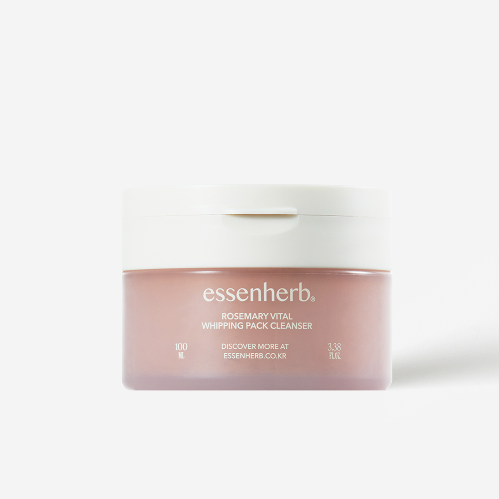 에센허브 로즈마리 바이탈 휘핑 팩 클렌저 100ml - 상세 이미지 5