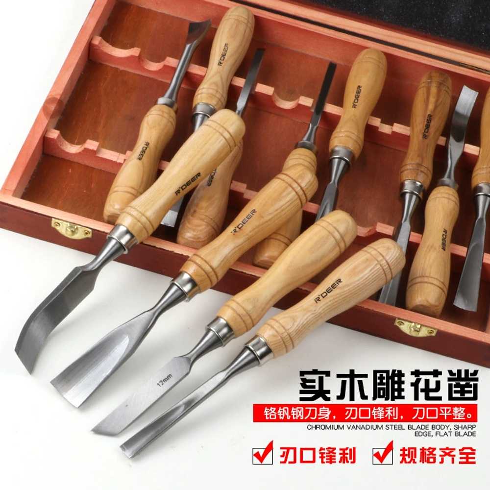 우드카빙 조각도 다용도 목공예 나이프 끌 공구 - 상세 이미지 2