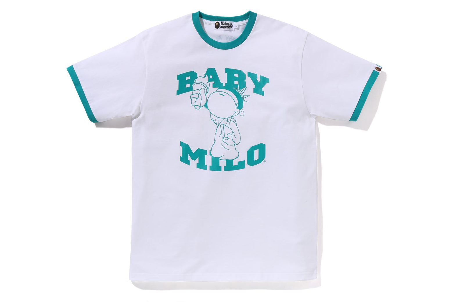 베이프 반팔티 BABY MILO RINGER TEE 1 2K72-109-001 - 상세 이미지 5