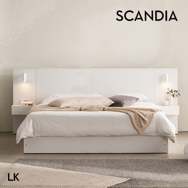 스칸디아 [본체LED제외]에센셜 템바보드 호텔 수납침대(LK-매트제외) / LK프레임