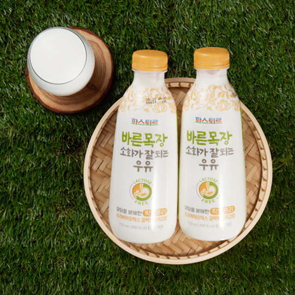 파스퇴르 바른목장 소화가 잘되는 우유 750ml, 4개 - 상세 이미지 2