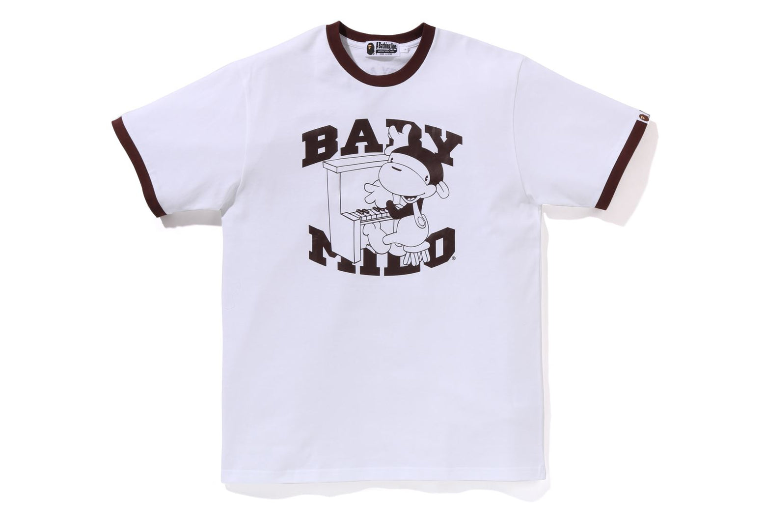 베이프 반팔티 BABY MILO RINGER TEE 1 2K72-109-001 - 상세 이미지 3