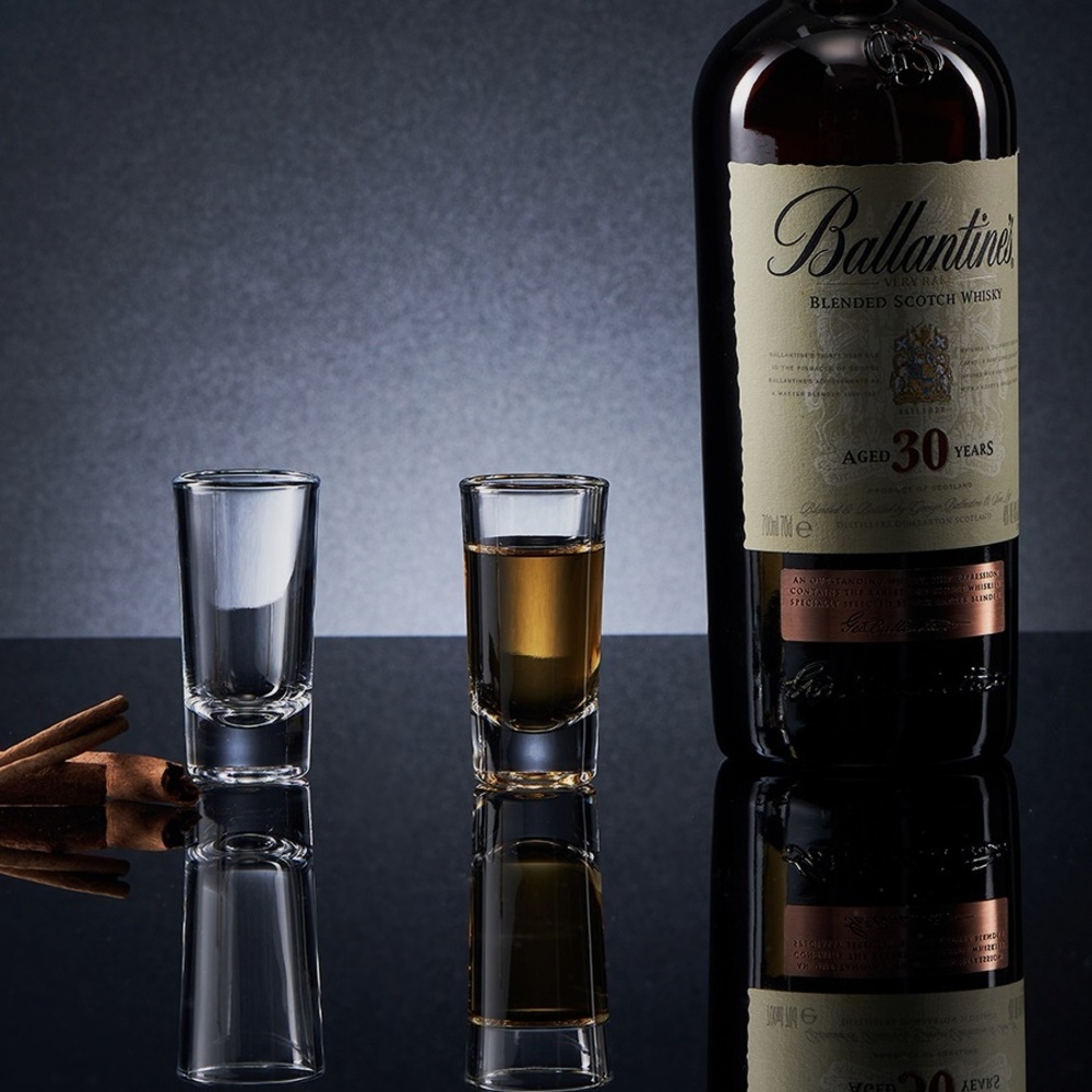 스트레이트 잔 3P 세트 위스키 양주 유리 글라스 샷잔