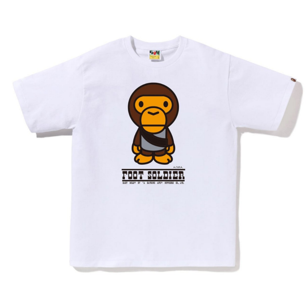 베이프 반팔티 CLASSIC BABY MILO TEE 2K72-110-005 - 상품 이미지