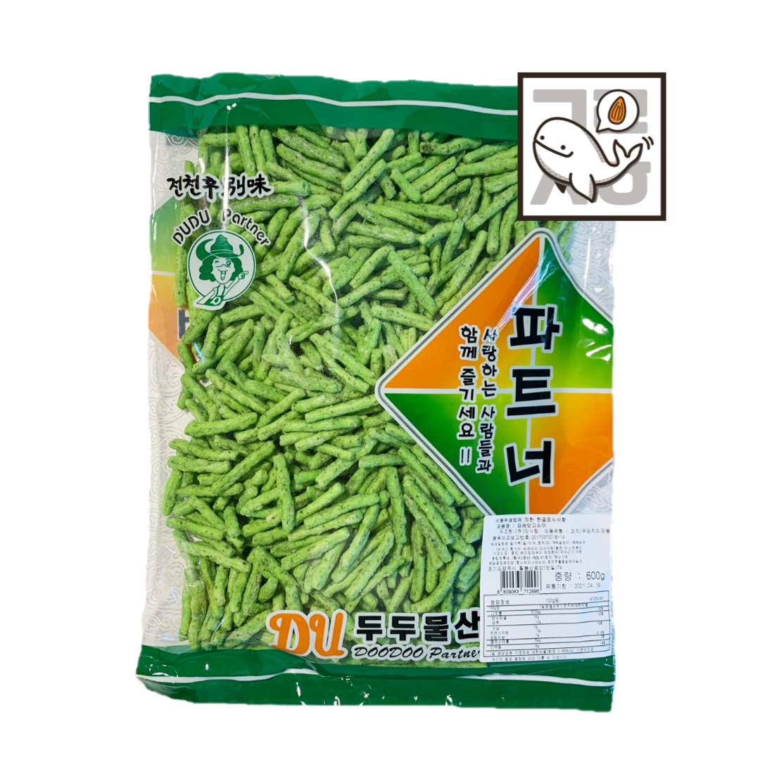 고래상회 파래맛고소아 600g 집에서 편의점 맥주안주 회사간식 탕비실 - 메인 이미지