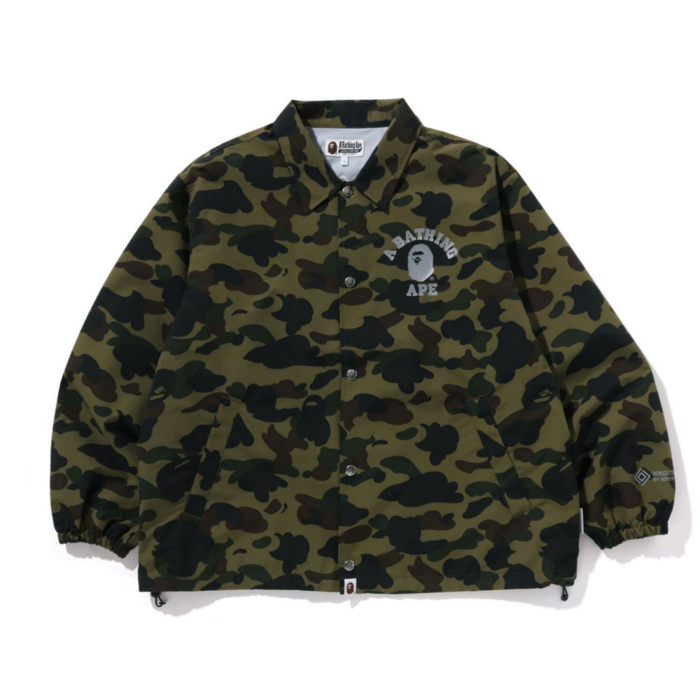 베이프 자켓 GORE-TEX WIND STOPPER 1ST CAMO RELAXED COACH JACKET 1K70-140-005 - 메인 이미지
