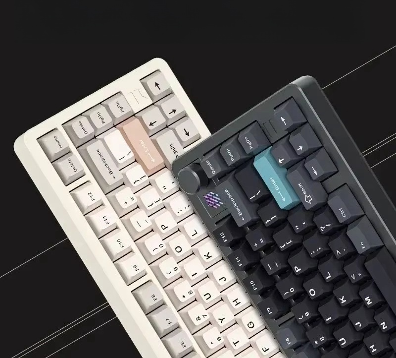 Furycube F75 기계식 키보드 알루미늄 블루투스 무선 3모드 게임용 키보드 - 상세 이미지 4