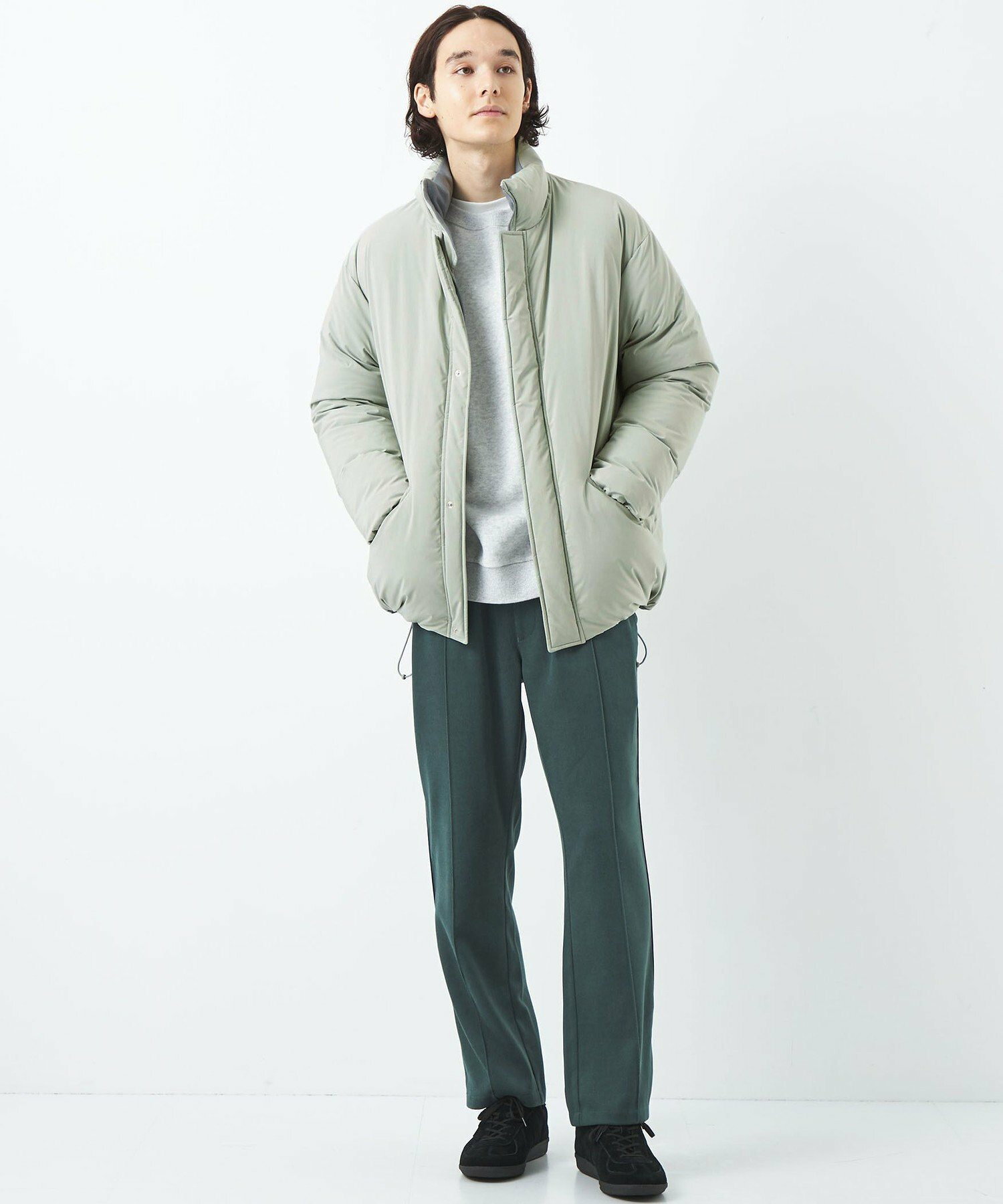 유나이티드애로우즈 UNITED ARROWS 스탠드 칼라 다운 자켓 점퍼 3컬러 - 상세 이미지 4