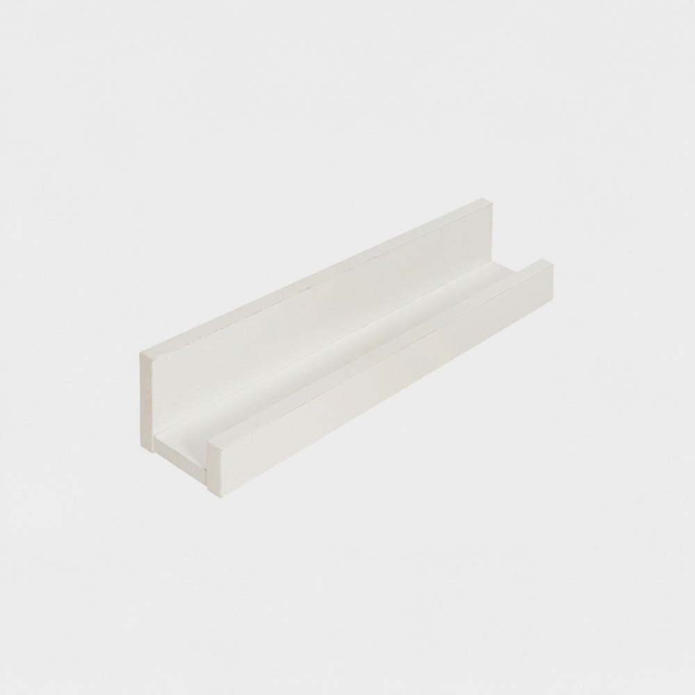 TUNEL 벽선반 55x9x9 550x90x90mm, 1단, 화이트 1271.5457 - 상품 이미지