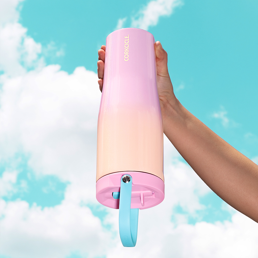 콕시클 고컵 XL 텀블러 대용량 밀폐 손잡이 빨대 스텐 진공 보온 보냉 890ml, 월넛우드 - 상세 이미지 4