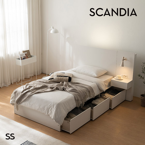 스칸디아 데이 호텔LED 수납침대(SS-20T 스탠다드 독립 매트리스) / SS침대