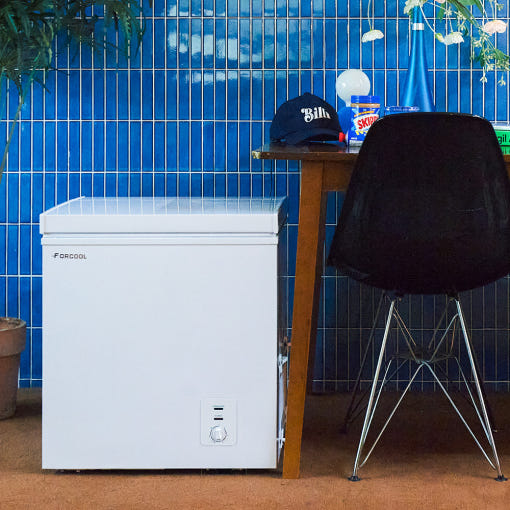 포쿨 미니 냉동고 60L 화이트 이미지