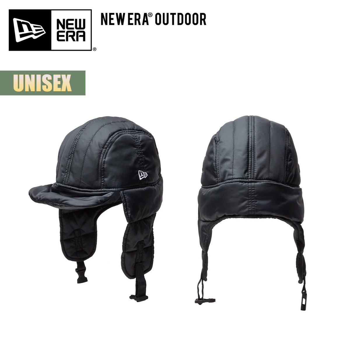 뉴에라 NEWERA 코듀라 스트레치 립스톤 모자 트루퍼햇 블랙 올리브 2컬러 - 상세 이미지 5