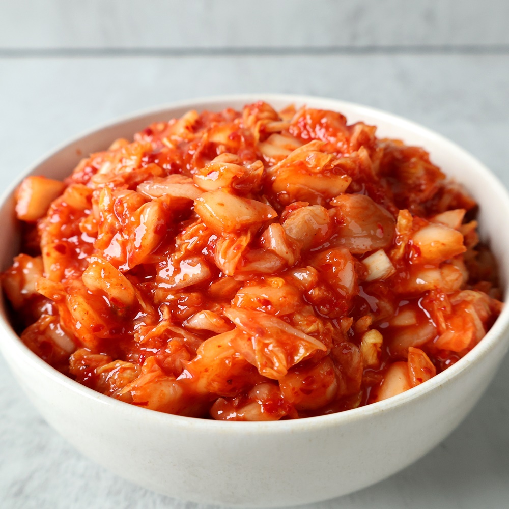 행복한 슬라이스 포기 배추김치10kg 절단 다진 썰은김치 업소용