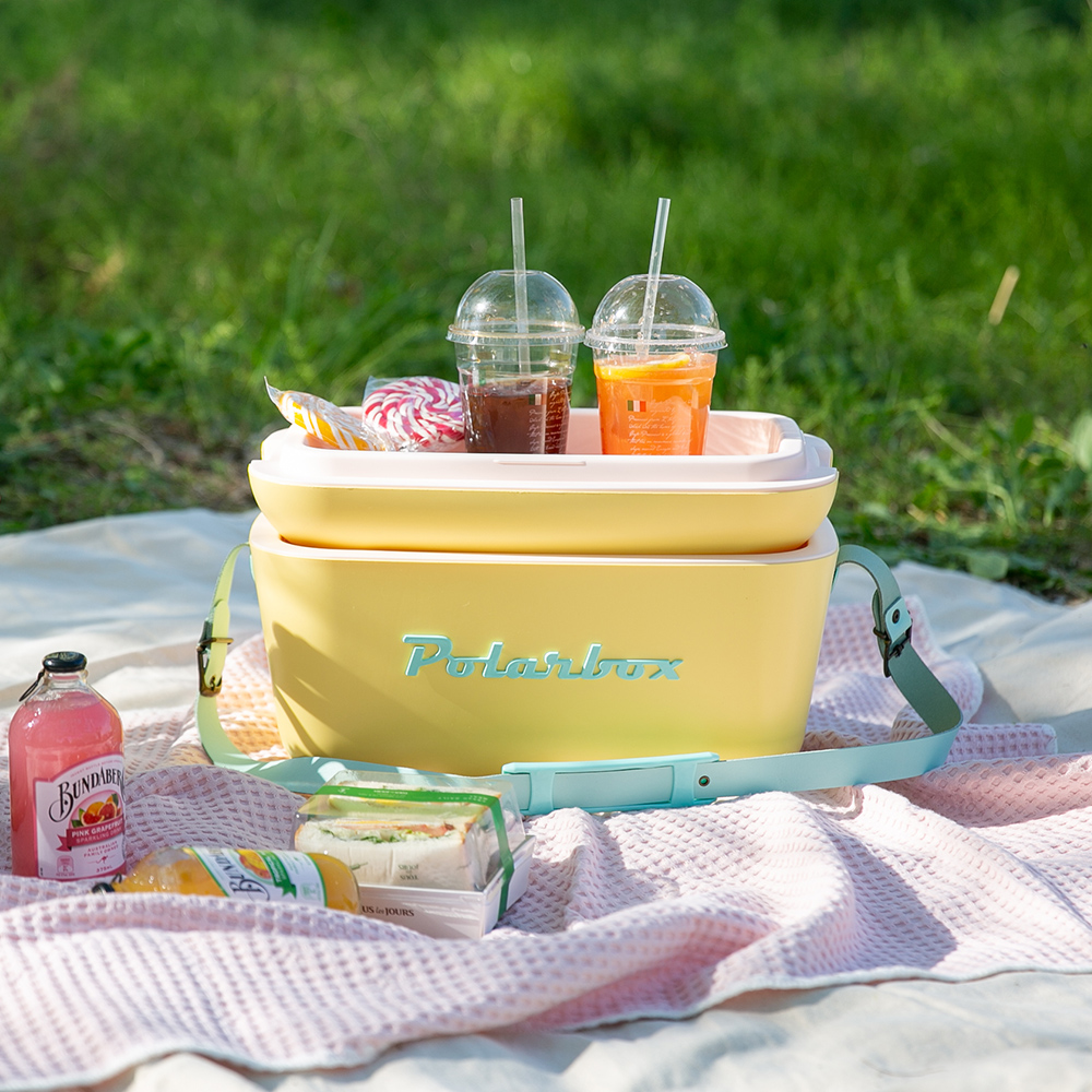 폴라박스 감성 캠핑 피크닉 쿨러 보온보냉 아이스박스 12L 20L