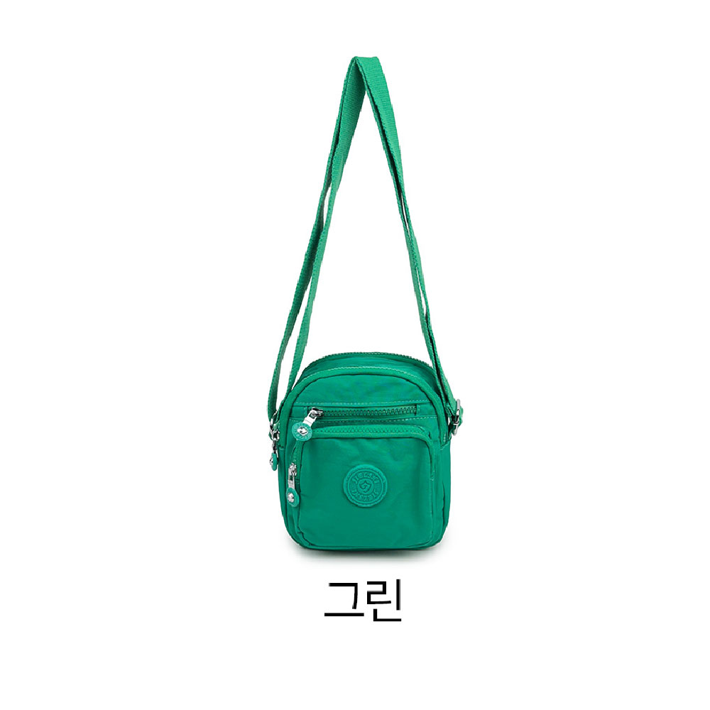 가벼운 미니 크로스백 여자 핸드폰 지갑 가방 포켓 작은 스몰 캐주얼 천크로스 가방 - 상세 이미지 3
