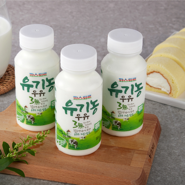 파스퇴르 유기농우유 180ml, 12개 이미지 3