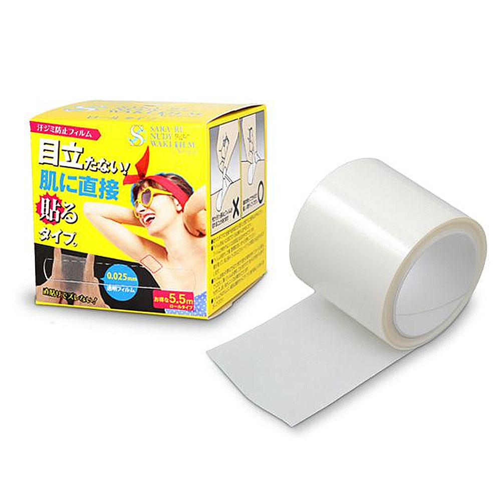 사라리 겨드랑이 누디 겨땀패드 겨땀 투명패치 쉐모아 Nomal롤형 80p - 상품 이미지
