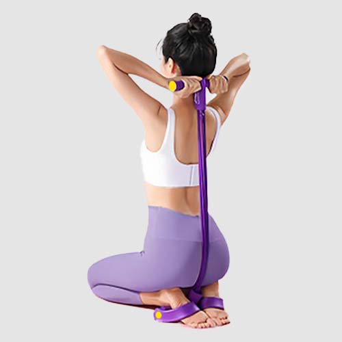 스포홀릭 4라인 튜빙 밴드 로잉 홈트 근력 웨이트 운동