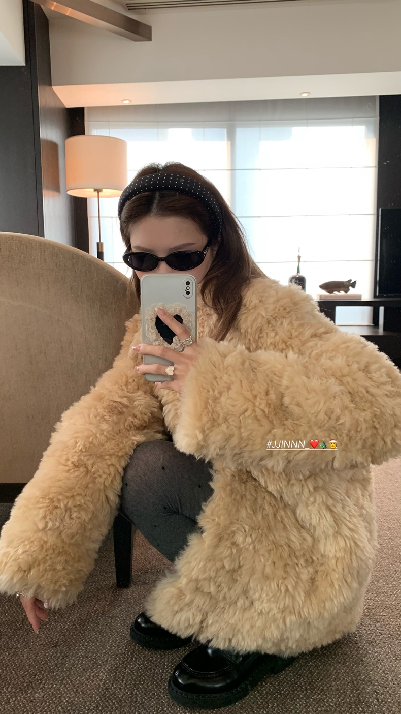 에코퍼자켓 푸들 뽀글이 덤블 소프트 시어링퍼자켓 - 상품 이미지