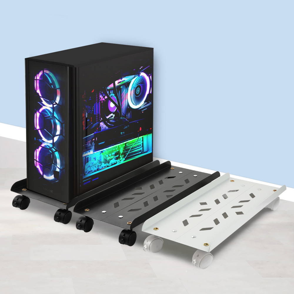 컴퓨터 본체받침대 데스크탑 거치대 선반