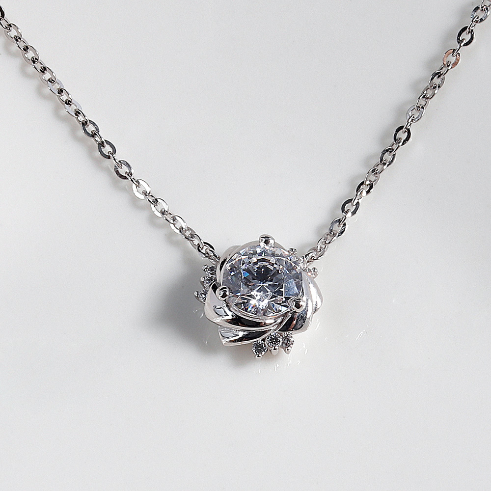 3부 5부 다이아 목걸이 현대 우신 천연 프러포즈 원더 결혼 기념일 선물 와이프 아내