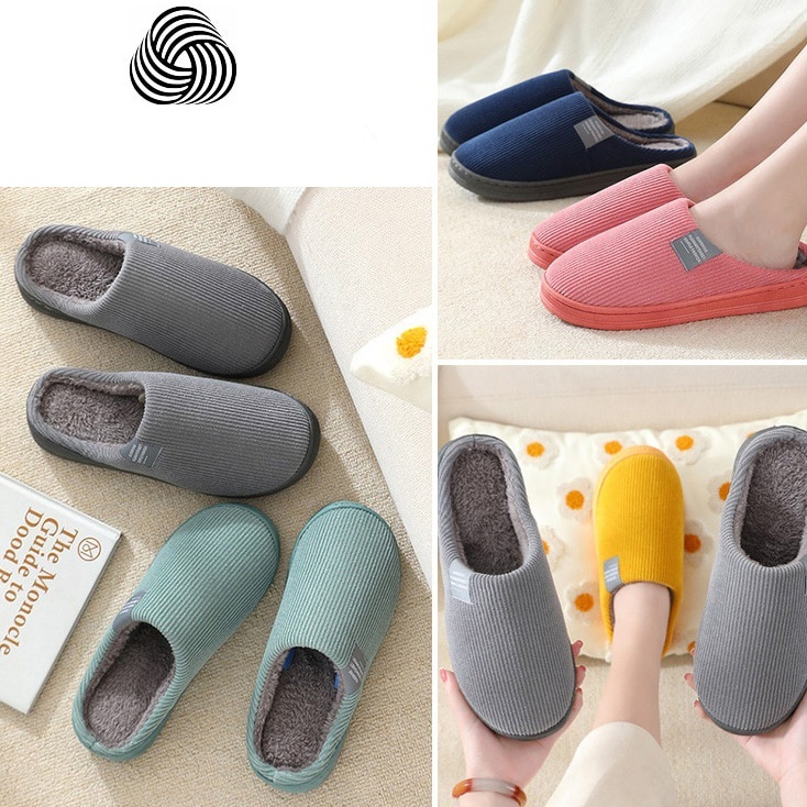 따뜻한 양털실내화 임산부 거실화 무중력 실내화 굽있는실내화