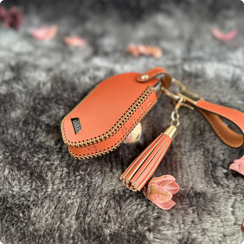 1+1 기아 차 키케이스 소 가죽 스마트 자동차 키홀더 K 타입