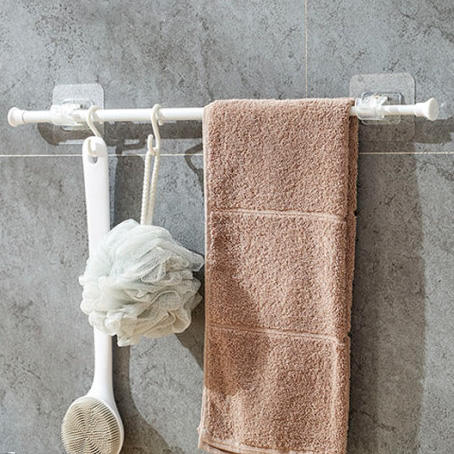 투명 못없이 접착식 접착용 커튼봉 커튼 설치 달기 걸이 브라켓