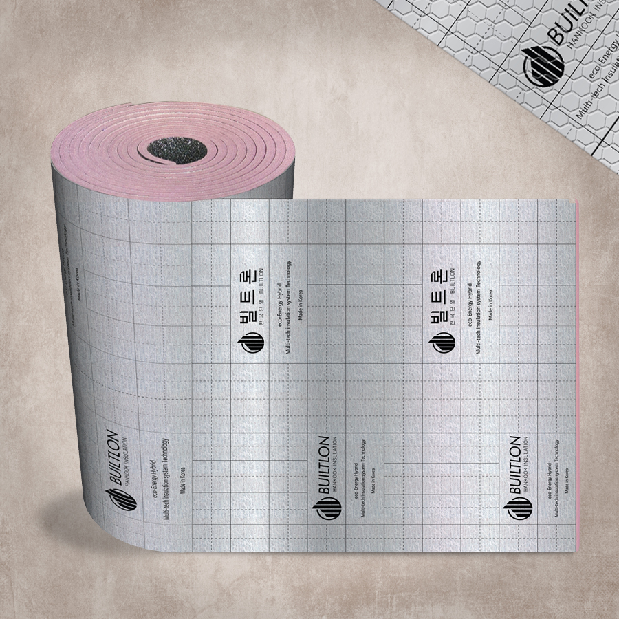 빌트론 열반사단열재 20T (폭1m x 길이10m/Roll 고급형 비접착) 은박 보온재