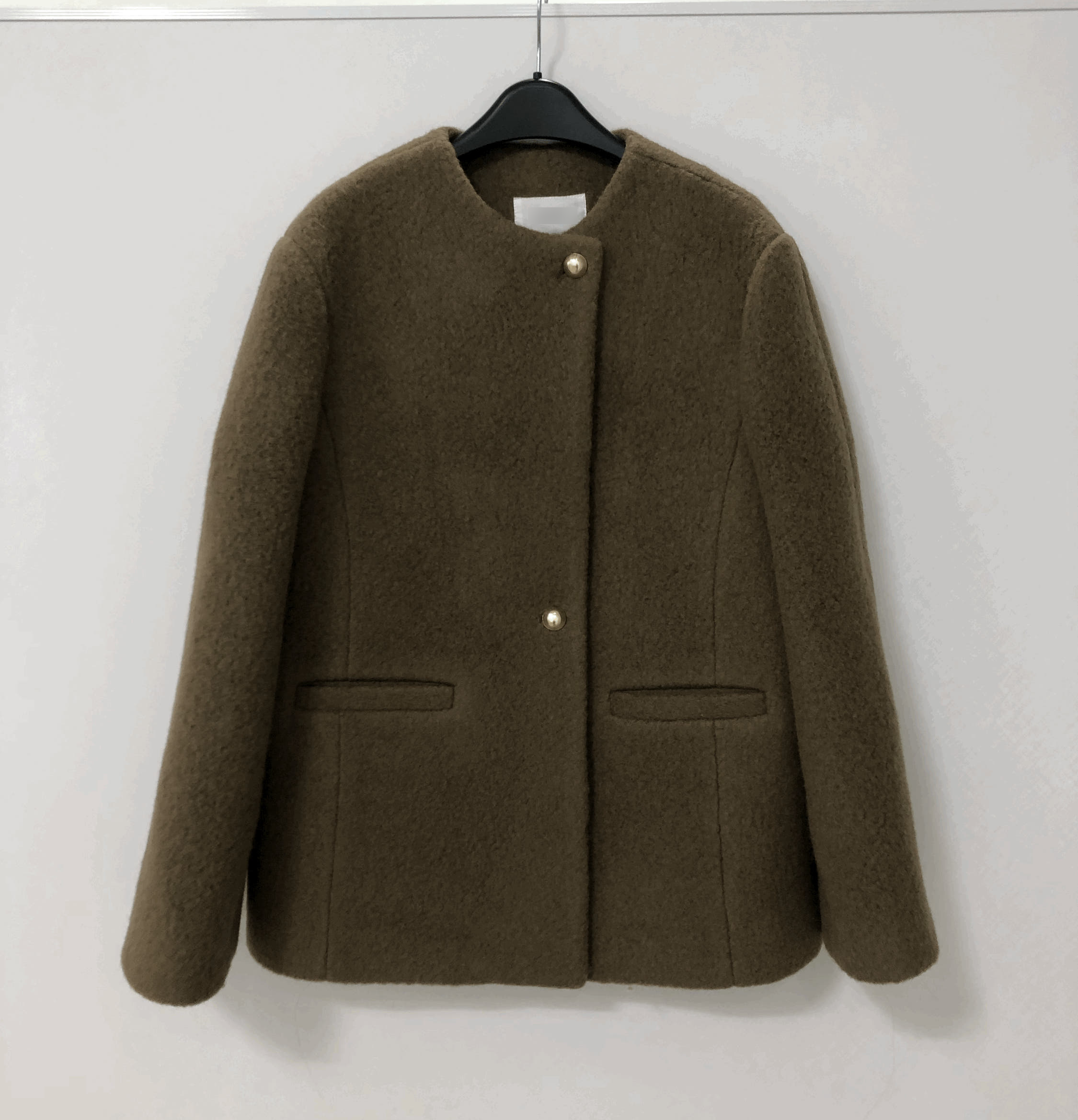 울 하프 노카라 아워 자켓 WOOL OUR HALF JACKET 상세 이미지 10