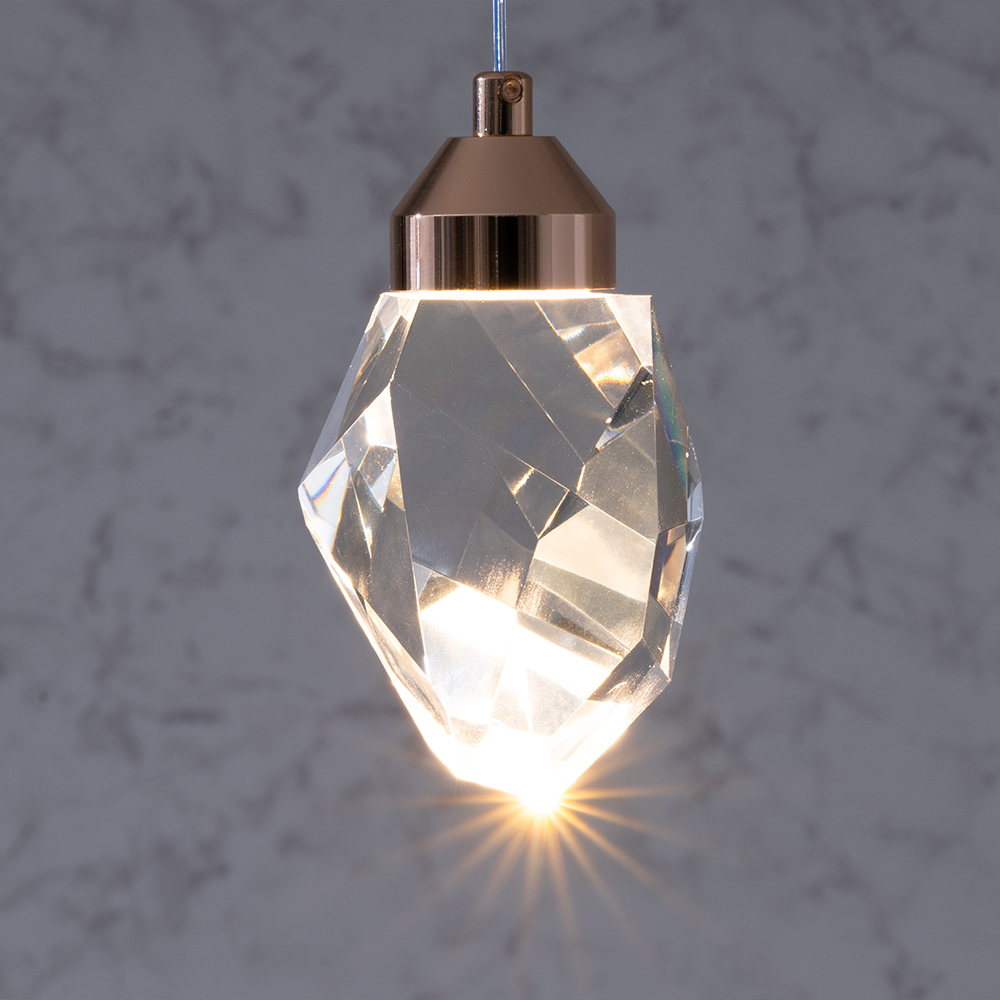 LED 로카 크리스탈 식탁등 펜던트 조명 5W - 상세 이미지 2