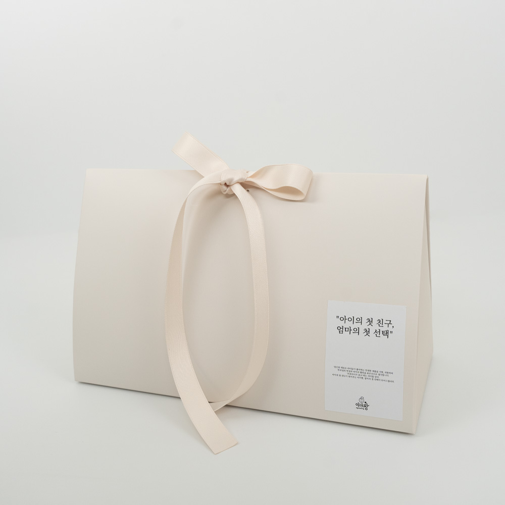 [선물포장]아가짱 시그니처 아기 롤링턱받이 침받이 4종 세트