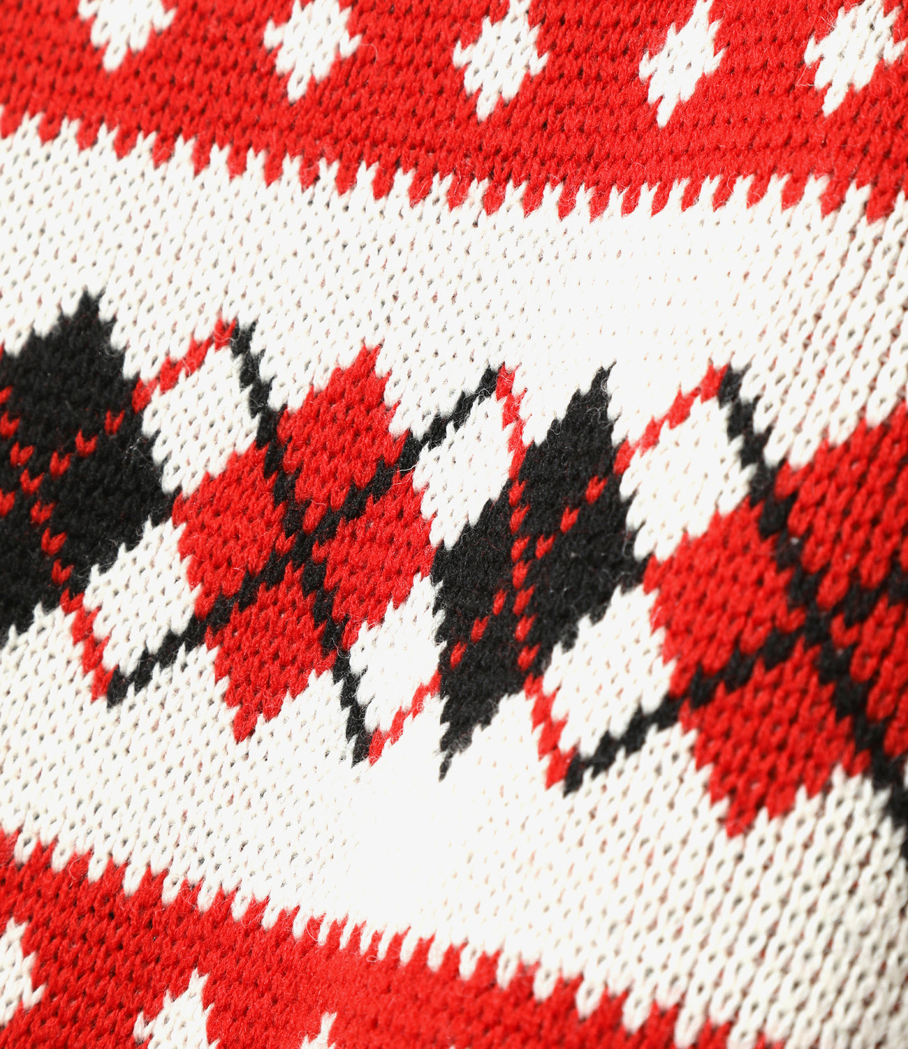 니들스 Needles Crew Neck Sweater 크루넥 스웨터 아가일 PU316 - 상세 이미지 4
