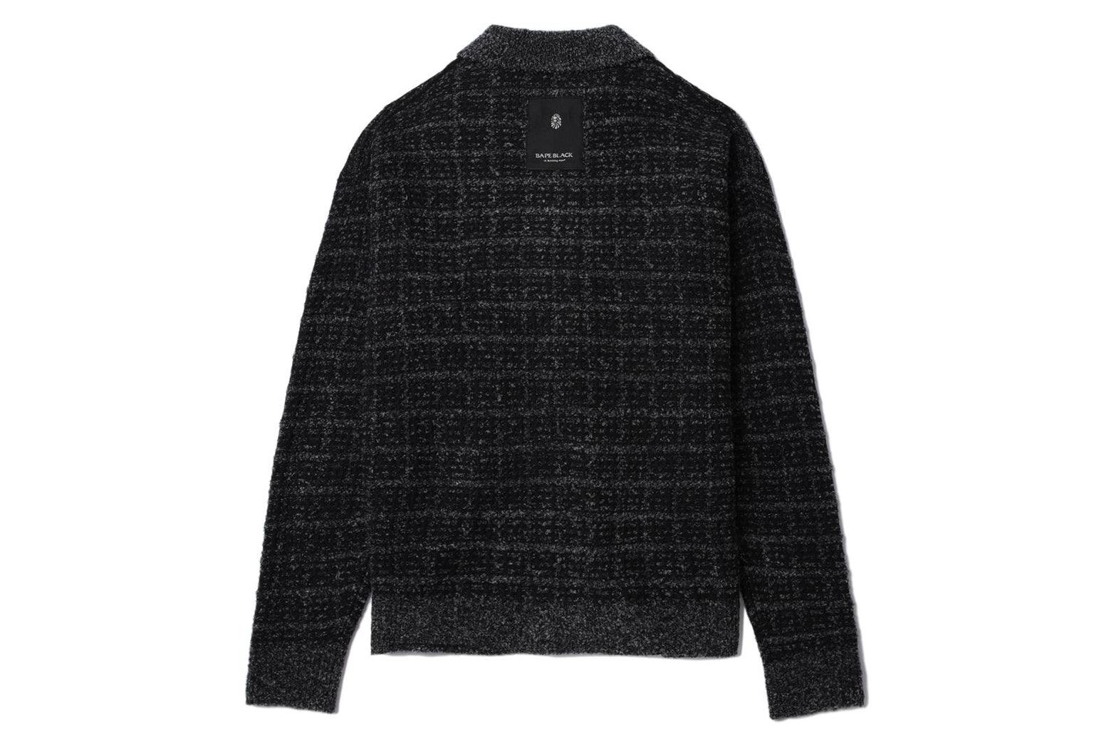 베이프 가디건 BAPE BLACK TWEED CARDIGAN 1K70-120-302 - 상세 이미지 2